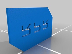 rpr hall pass v2 3d impressão 3d print model - Mito3D