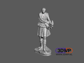 artemis statue 3d scan scans replicas 123d 123dcatch catch ancient greek mythology sculpture meshmixer museum roman 3d print model - Mito3D