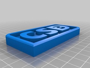 csd salzburgo logotipo sinais logotipos 3d print model - Mito3D