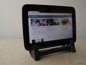 granit support pour tablette décor de la décoration jet d'eau 3d print model - Mito3D