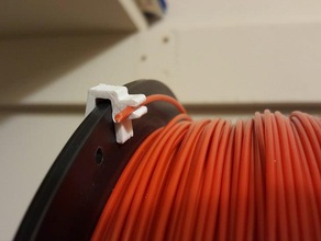 175mm filament spool clip 3d printer accessories 3d print model - Mito3D