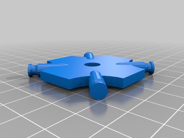 pequeno knex chapa 20 construção brinquedos 3D print model - Mito3D