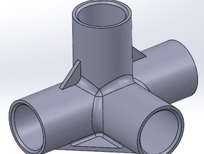 4-forma de tubo suporte sonmics portátil closet contentores 3d print model - Mito3D