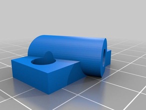 kossel mini cross brace 3d printer parts 3d print model - Mito3D