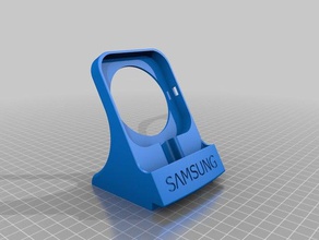 samsung galaxy s6 phone wireless charger holder tool holders boxes edge 3d print model - Mito3D