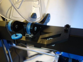 resistente filamento guía de wanhao i3 3d la impresora partes duplicador 3d print model - Mito3D