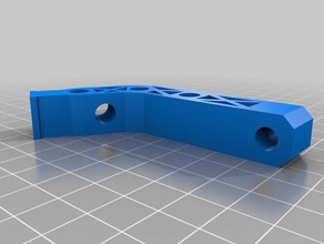 piede maggiorato 3d a impressora partes fissaggio rappy 3d print model - Mito3D