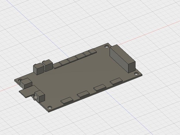 azteeg v2 kaba cad 3d yazıcı parçalar autodesk fusion x5 elektronik kasa fusion360 360 3D print model - Mito3D