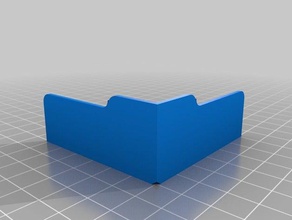 a mi la esquina de mesa guardia los hogares suministros personalizado 3d print model - Mito3D