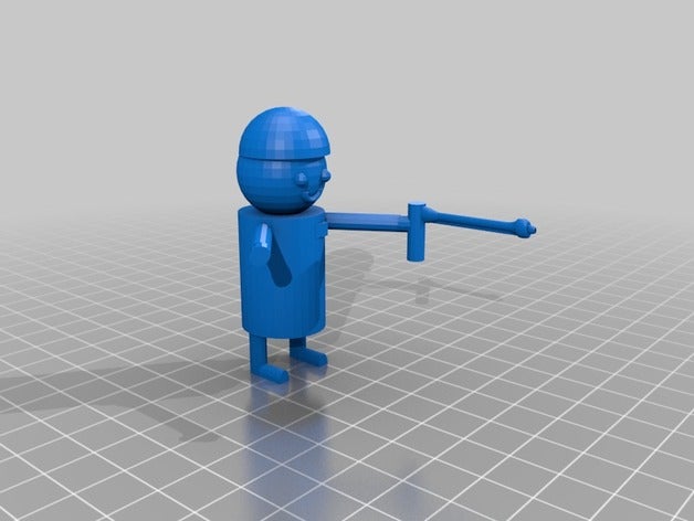 soldat 3d drucken 3D print model - Mito3D