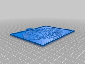 my customized lithopane 2d art 3d print model - Mito3D