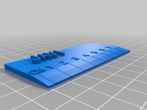 regla javi office personalizzato 3d print model - Mito3D