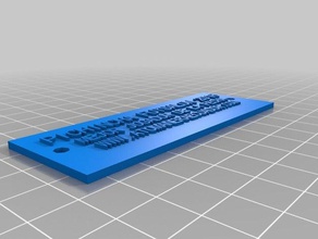 futsalon organização personalizado 3d print model - Mito3D