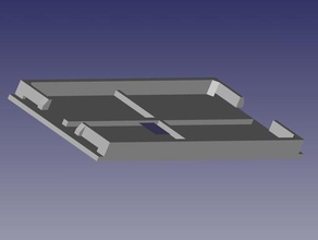 filler plate square qom2 breaker replacement parts 3d print model - Mito3D