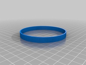 cotfg fascia al braccio anelli personalizzato 3d print model - Mito3D