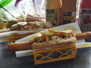 hotdog sahibi mutfak yemek 3d print model - Mito3D