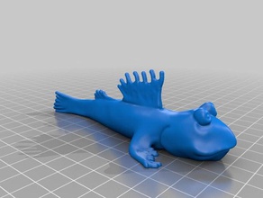 mudskipper Tiere 3d print model - Mito3D