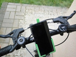 xiaomi mi4cmi4i bike holder mobile phone mount 3d print model - Mito3D