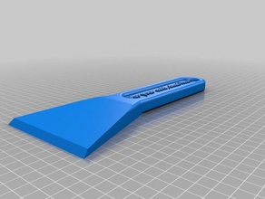 joke ice scraper other 3d print model - Mito3D