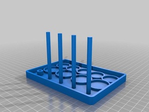 aquarium test tray tetra bottles pets 3d print model - Mito3D