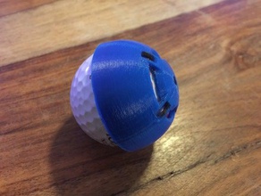 golfball marker sport outdoors 3d print model - Mito3D