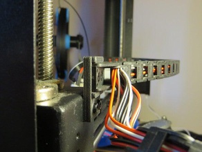 cable chain adapter wanhao i3 3d printer parts duplicator 3d print model - Mito3D