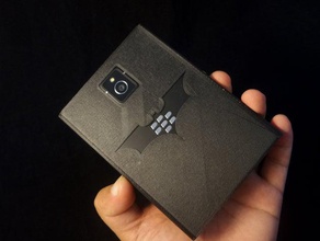slim fit blackberry passport case batman version mobile phone 3d print model - Mito3D