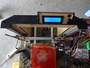 makerfarm i3v 10in top 3d printer parts prusa 3d print model - Mito3D