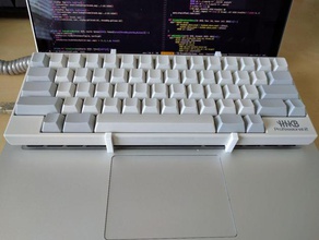 macbook pro hhkb soporte equipo teclado portátil mbp 3d print model - Mito3D