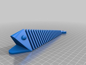 my customized moving fish toys games 3d print model - Mito3D