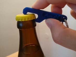 Anahtarlık şişe açacağı bira bierffner bottleopener flaschenffner 3d print model - Mito3D