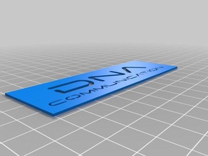 dna art tools customized 3d print model - Mito3D