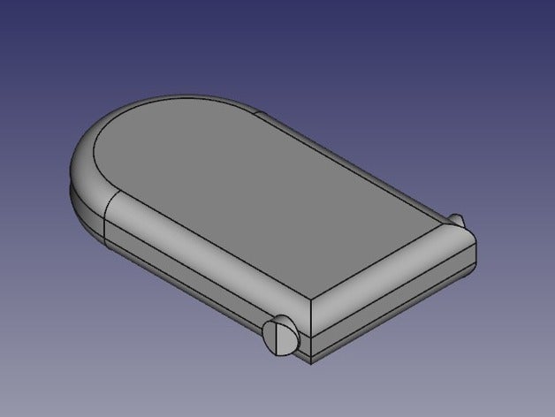 simplehuman dish rack foot longer kitchen dining repair replacement part 3D print model - Mito3D