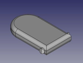 simplehuman dish rack foot longer kitchen dining repair replacement part 3d print model - Mito3D