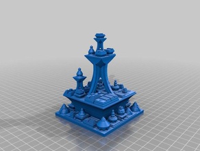 my customized sci fi city builder1 art 3d print model - Mito3D