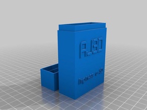 aj3d carta di caso office personalizzato 3d print model - Mito3D