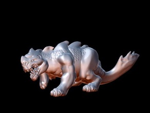 hunting lizard 15mm scale toys games 28mm boardgame boardgames dnd dungeons dragons fantasy gaming miniature miniatures pathfinder roleplaying rpg science fiction scifi tabletop wargame wargames wargaming warhammer wayfarer tactics 3d print model - Mito3D