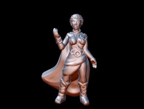 sorceress 15mm scale toys games 28mm boardgame boardgames caster dnd dungeons dragons fantasy gaming mage magic miniature miniatures pathfinder roleplaying rpg scifi sorcerer spellcaster tabletop wargame wargames wargaming wayfarer tactics wizard 3d print model - Mito3D