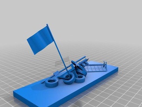 barricada n1 art 3d print model - Mito3D