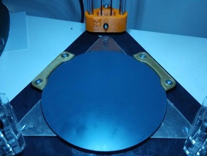 fixação miroir despeje udelta &microdelta 3d a impressora acessórios 3d print model - Mito3D