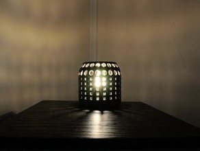 dome lamp office 3d print model - Mito3D