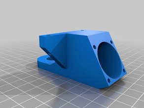 wanhao d5s extruder fan assembly 3d printer parts 3d print model - Mito3D