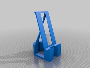 universal phone stand desk office 3d print model - Mito3D