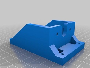 folger tech ft-5 x-taşıyıcı j-head mount prometheus v2 3d yazıcı parçaları 3d print model - Mito3D