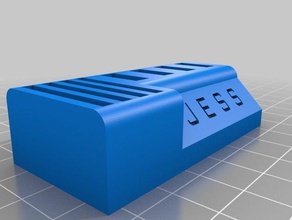 jess computer personalizzato 3d print model - Mito3D