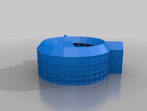 globe buildings structures 3d print model - Mito3D