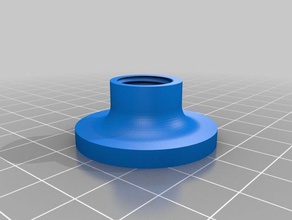 mansfield toilet flush stop cap replacement parts stopper 3d print model - Mito3D