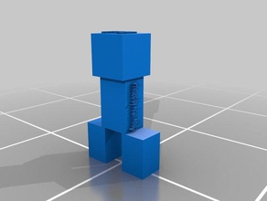 minecraft creeper - Spielzeug Spiel Zubehör 3d print model - Mito3D