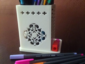 kalem sahibi ofis 3dsmax sanat dekor kalemlik 3d print model - Mito3D