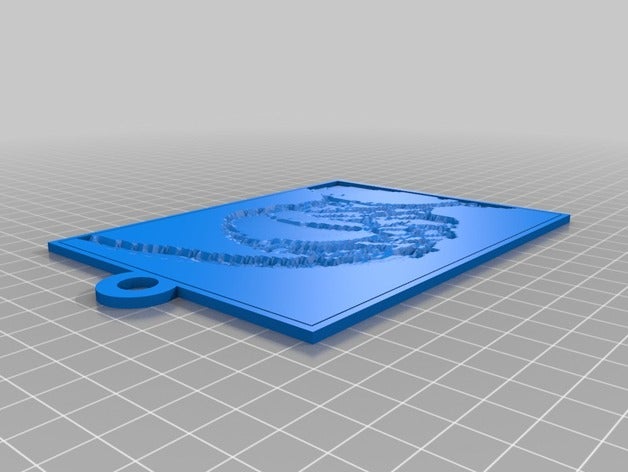 özelleştirilmiş lithopane2 benim 2d sanat 3D print model - Mito3D